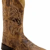 Old West BSM1900 9" Burnt Tan Wide Square Toe Boot -Western Cowboy Clothing ScreenShot2022 06 22at6.24.30PM