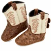 Infant Poppet Old West 10133 Brown Full Quill Ostrich Print Boot -Western Cowboy Clothing ScreenShot2022 06 22at9.09.05PM