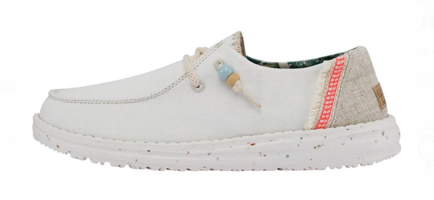 Women's Hey Dude 122150212 Wendy Natural Salt Shoe *CLOSEOUT* 5 Women's Hey Dude 122150212 Wendy Natural Salt Shoe *CLOSEOUT* - Image 3