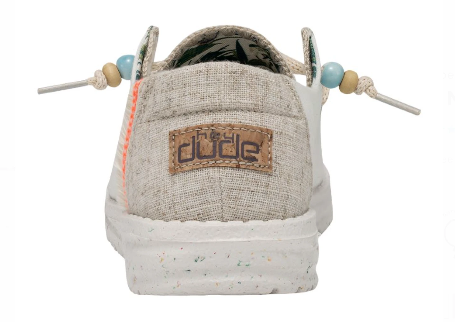 Women's Hey Dude 122150212 Wendy Natural Salt Shoe *CLOSEOUT* 7 Women's Hey Dude 122150212 Wendy Natural Salt Shoe *CLOSEOUT* - Image 5