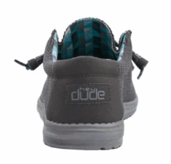 Men's Hey Dude 110354000 Wally Sox Charcoal Shoe 12 Men's Hey Dude 110354000 Wally Sox Charcoal Shoe -Western Cowboy Clothing ScreenShot2022 11 18at8.24.58PM