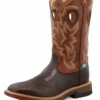 Twisted X MXBW002 Men's 12" Smokey Chocolate & Spice Waterproof Western With CellStretch® Work Boot 2 Twisted X MXBW002 Men's 12" Smokey Chocolate & Spice Waterproof Western With CellStretch® Work Boot -Western Cowboy Clothing ScreenShot2023 02 09at10.14.59PM