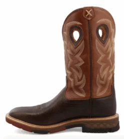 Twisted X MXBW002 Men's 12" Smokey Chocolate & Spice Waterproof Western With CellStretch® Work Boot 10 Twisted X MXBW002 Men's 12" Smokey Chocolate & Spice Waterproof Western With CellStretch® Work Boot -Western Cowboy Clothing ScreenShot2023 02 09at10.15.07PM