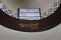 American 1011 Open Crown 4 1/4" Flat Brim Straw Hat -Western Cowboy Clothing ScreenShot2023 04 17at8.30.01AM