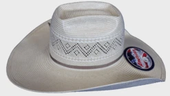 American 6600 Up North (UN) Crease Crown & 4 1/4" Rancher Crease Brim Drilex Sweatband Straw Hat -Western Cowboy Clothing ScreenShot2023 04 17at9.32.08AM