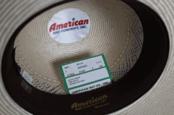 American 6600 Open Crown 4 1/4" Flat Brim Drilex Sweatband Straw Hat -Western Cowboy Clothing ScreenShot2023 04 17at9.35.48AM
