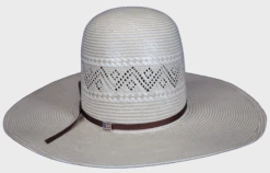 American 6600 Open Crown 4 1/4" Flat Brim Drilex Sweatband Straw Hat -Western Cowboy Clothing ScreenShot2023 04 17at9.36.37AM