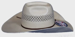 American 7300 Up North Crown 4 1/4" Cool Hand Luke Brim Leather Sweatband Straw Hat -Western Cowboy Clothing ScreenShot2023 04 17at9.42.24AM