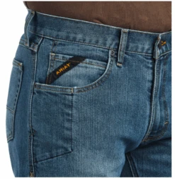 Men's Ariat 10039288 Edgewood Rebar M5 Straight DuraStretch Basic Stackable Straight Leg Jean -Western Cowboy Clothing Screenshot2022 03 11164243