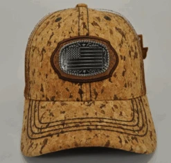 Light Brown Cork USA Concho Cap