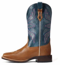 Women's Ariat 10040349 Edgewood Almond Buff/Baby Blue Eyes Western Boot -Western Cowboy Clothing Screenshot2022 03 18164543