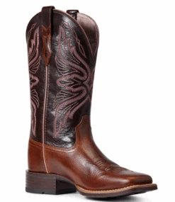 Women's Ariat 10040350 Edgewood Dark Luggage/Bitter Chocolate Western Boot -Western Cowboy Clothing Screenshot2022 03 18165911