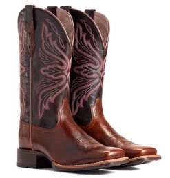 Women's Ariat 10040350 Edgewood Dark Luggage/Bitter Chocolate Western Boot -Western Cowboy Clothing Screenshot2022 03 18165923