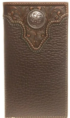 Ariat A3510202 Rodeo Wallet/ Checkbook Cover With Concho