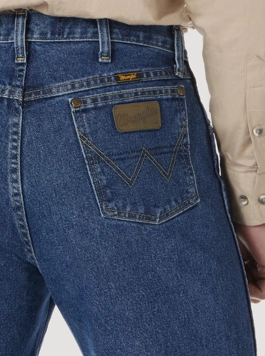Men's Wrangler 13MGSHD Heavyweight Stone Denim Prewashed George Strait Cowboy Cut® Original Fit Jean (SHOP IN-STORES TOO) 6 Men's Wrangler 13MGSHD Heavyweight Stone Denim Prewashed George Strait Cowboy Cut® Original Fit Jean (SHOP IN-STORES TOO) - Image 4