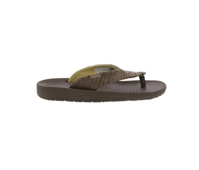 Men's Hey Dude 112461500 Milo Brown Flip Flop 4 Men's Hey Dude 112461500 Milo Brown Flip Flop - Image 2