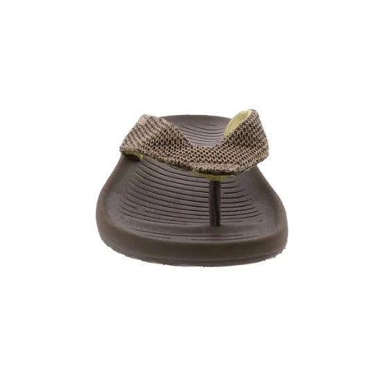 Men's Hey Dude 112461500 Milo Brown Flip Flop 5 Men's Hey Dude 112461500 Milo Brown Flip Flop - Image 3