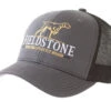Fieldstone Adults Logo Cap 047 Grey/Black -Western Cowboy Clothing Screenshot2022 09 30114714