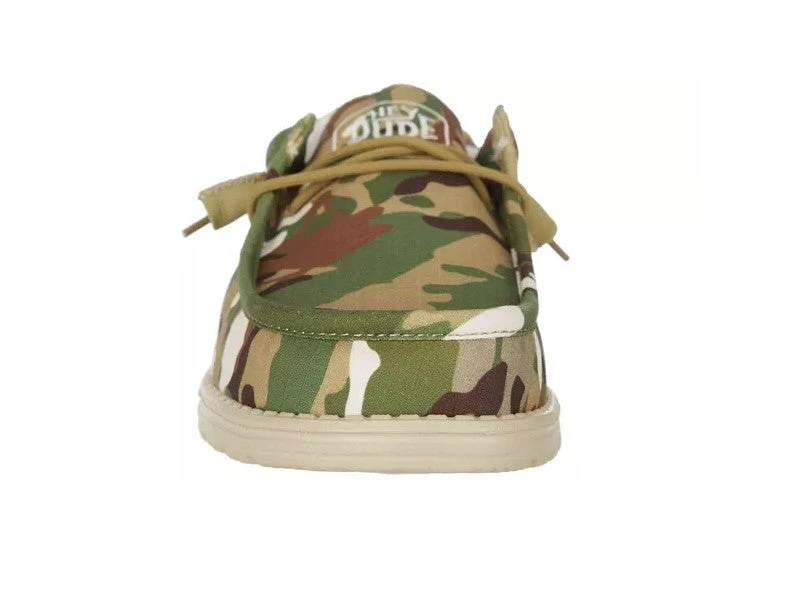 Men's Hey Dude 40004-9CQ Wally Camouflage Multi Shoe (also Has Women's Sizes) 4 Men's Hey Dude 40004-9CQ Wally Camouflage Multi Shoe (also Has Women's Sizes) - Image 2