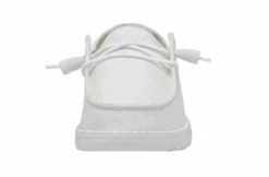 Women's Hey Dude 40063-100 Wendy Slub Canvas White Shoe -Western Cowboy Clothing Screenshot2023 03 21114652