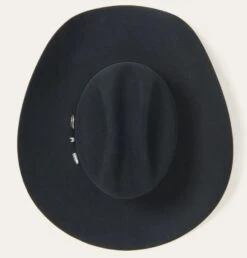 Stetson SFSKYL-754207 6X Skyline Black Felt Hat 12 Stetson SFSKYL-754207 6X Skyline Black Felt Hat -Western Cowboy Clothing SkylineBlack 4