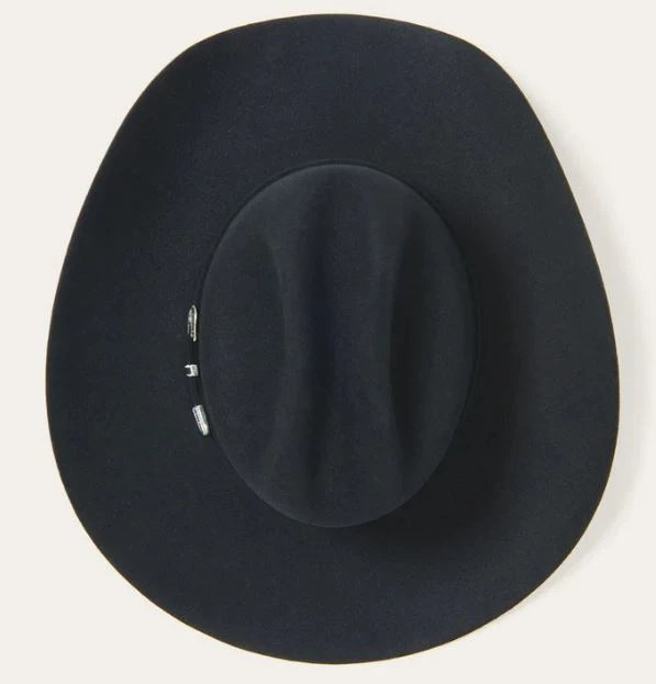 Stetson SFSKYL-754207 6X Skyline Black Felt Hat 6 Stetson SFSKYL-754207 6X Skyline Black Felt Hat - Image 4