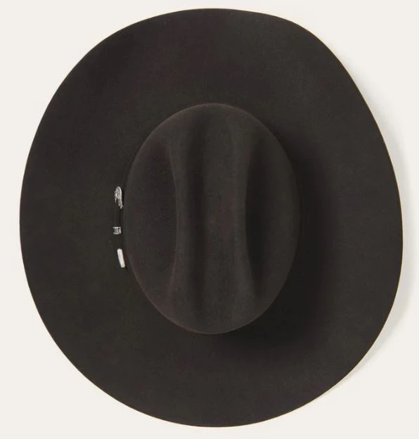 Stetson SFSKYL-754222 6X Skyline Chocolate Felt Hat 6 Stetson SFSKYL-754222 6X Skyline Chocolate Felt Hat - Image 4