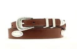 Nocona N2476602 Brown Top Hand Western Belt