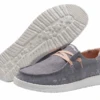Women's Hey Dude 121413238 Wendy Boho Grey Shoe 2 Women's Hey Dude 121413238 Wendy Boho Grey Shoe -Western Cowboy Clothing WENDY2