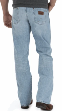 Wrangler WRT20CR Men's Crest Retro® Relaxed Fit Boot Cut Jean (SHOP IN-STORE TOO)