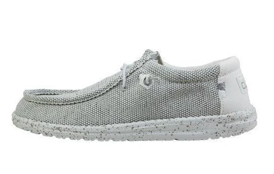 Men's Hey Dude 110350703 Wally Sox Classic Stone White 5 Men's Hey Dude 110350703 Wally Sox Classic Stone White - Image 3