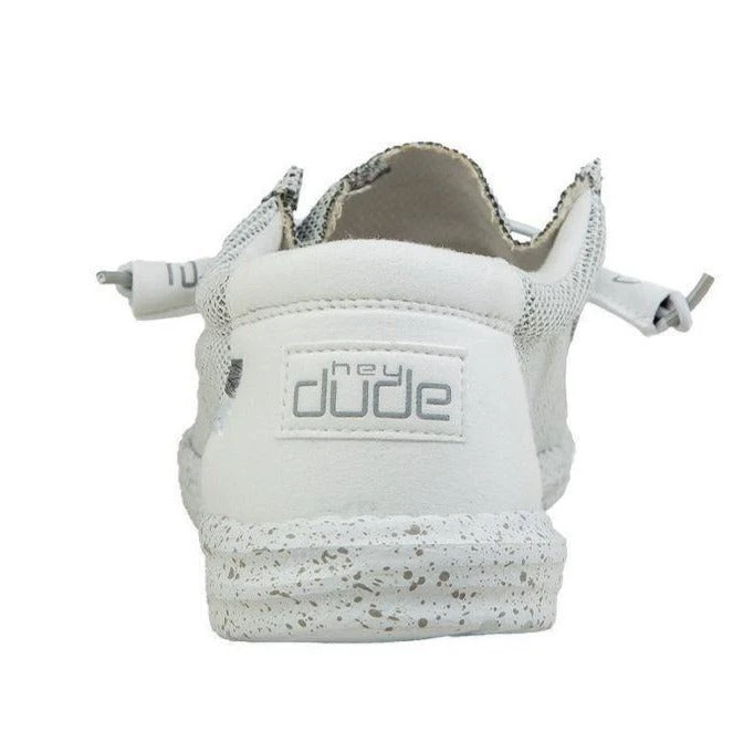 Men's Hey Dude 110350703 Wally Sox Classic Stone White 7 Men's Hey Dude 110350703 Wally Sox Classic Stone White - Image 5