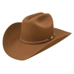 Resistol George Strait Collection RFPNCK-7540E9 6X Piney Creek Chestnut Felt Hat