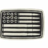 Montana Silversmiths A709P Silver Bullet Flag Attitude Buckle -Western Cowboy Clothing attitude2