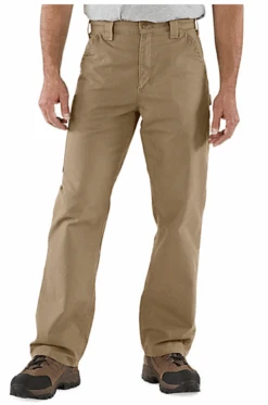 Carhartt B151-DKH Dark Khaki Canvas Work Dungaree Pant