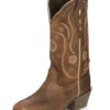Women's Justin GY2937 Jessa Brown Square Toe Boot -Western Cowboy Clothing ccfc4119 5b7f 1d49 8986 4978c84e96ed 12e2cf0c fd72 4d39 adf4 18259010ae9b