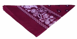 Burgundy Large Bandana