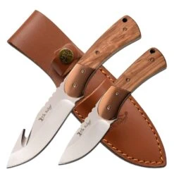 ELK RIDGE ER-200-10BR FIXED BLADE KNIFE SET