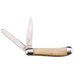 Elk Ridge ER-220DR DEER FOLDING KNIFE -Western Cowboy Clothing er 220dr 02back c9xcalq6dfmhy5ld