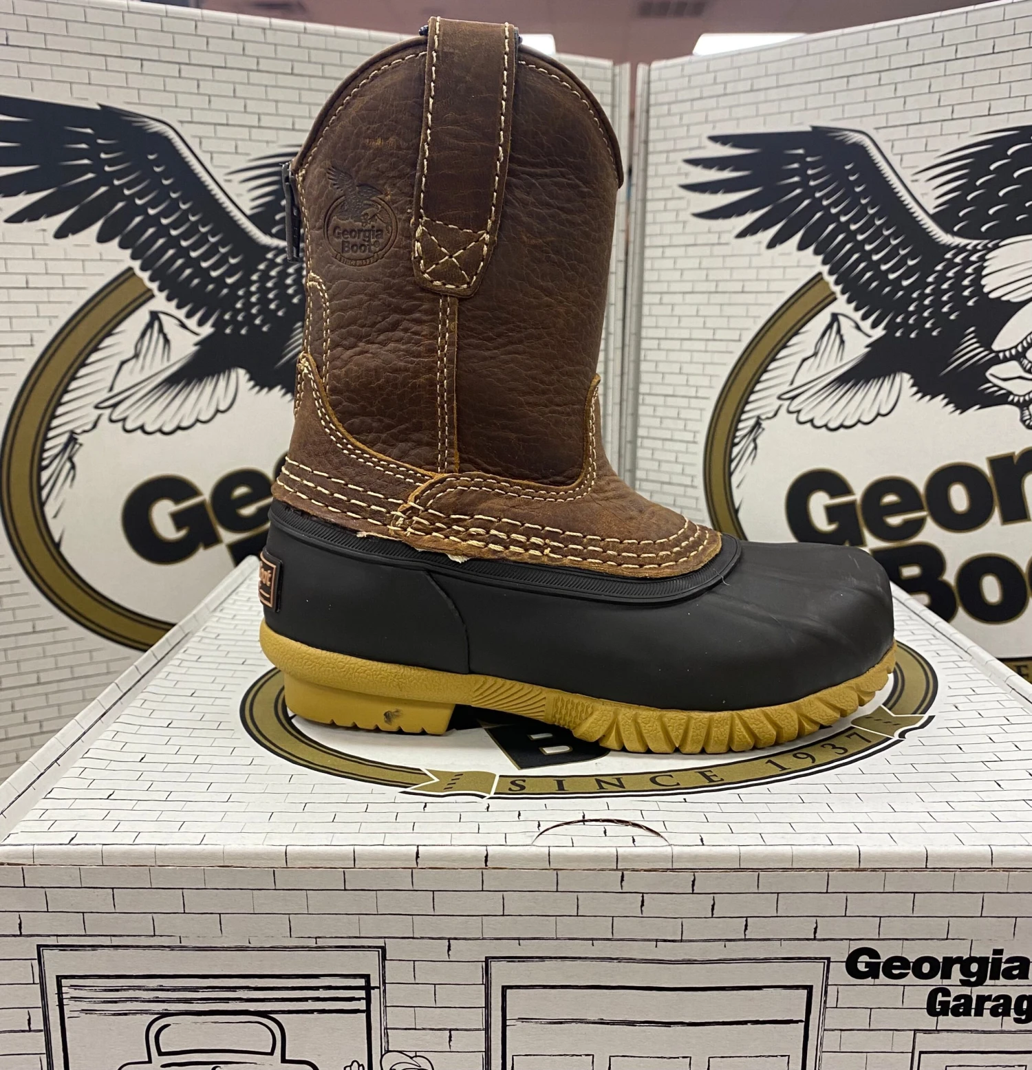 Children's Georgia GB00531C 8" Marshland Pull On Duck Boot (SHOP IN-STORES TOO) SALE BOOT 12 Children's Georgia GB00531C 8" Marshland Pull On Duck Boot (SHOP IN-STORES TOO) SALE BOOT - Image 10