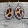 Animal Print Earring W/Crystal Accent ERZ190525-23 -Western Cowboy Clothing image 120b4001 f5e7 480c b3c0 50c312a0b656