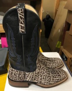 Anderson Bean 4867M 12" Grey Ice Elephant Wide Square Toe -Western Cowboy Clothing image 1955b283 ac72 431e abcd 633a6a58c672