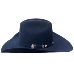 American 7X Midnight Blue Rancher Crease Crown Felt Hat (Call To Check Availability) -Western Cowboy Clothing image 20a00830 3cfe 43dc b056 b333860d9493