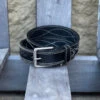 Gingerich Leather® 8019-18 Men's 1 1/2" American Made Black Figure 8 Stitched Leather Work Belt -Western Cowboy Clothing image 3a3b478b 0c1a 45bc bd02 3ed65688d991