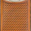Top Notch Accessories HK5031BR Brown Hairon/Basket Weave W/Praying Cowboy Concho Wallet -Western Cowboy Clothing image 46d719c7 6504 4865 bf86 fb0fd84bda1f