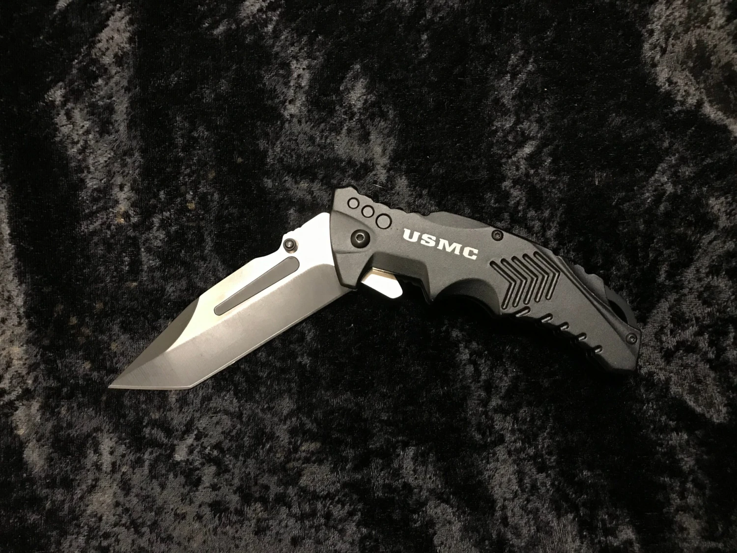 USMC M-A1058BK BLACK SPRING ASSISTED KNIFE 8 USMC M-A1058BK BLACK SPRING ASSISTED KNIFE - Image 6