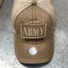 Army Veteran Tan Velcro Patch Trucker Cap 1 Army Veteran Tan Velcro Patch Trucker Cap -Western Cowboy Clothing image 4f8a98d4 6d23 4a9b 9b3e 825bcb2a595f