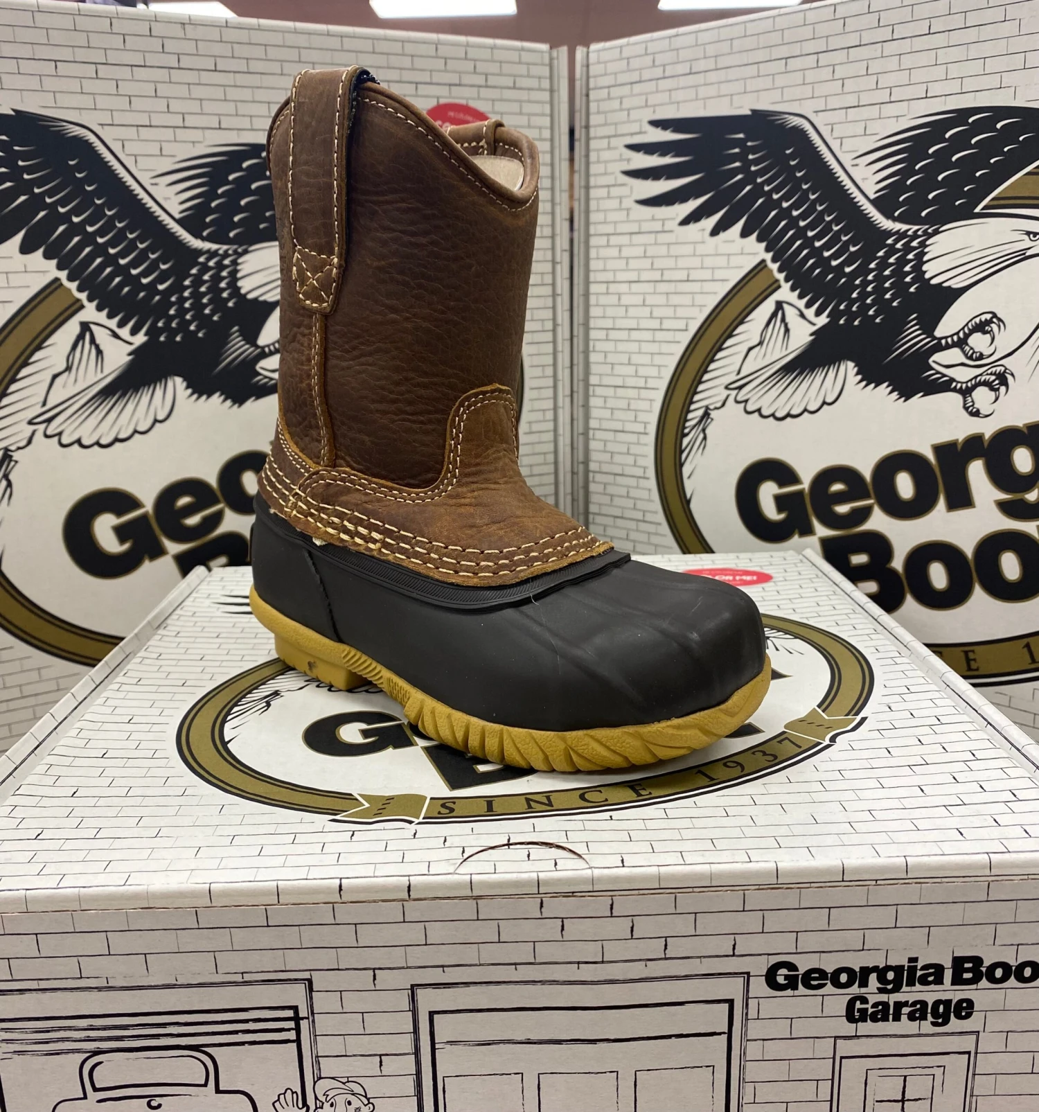 Youth Georgia GB00531Y 8" Marshland Pull On Duck Boot (SHOP IN-STORES TOO) SALE BOOT 9 Youth Georgia GB00531Y 8" Marshland Pull On Duck Boot (SHOP IN-STORES TOO) SALE BOOT - Image 7
