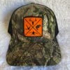 Hunt Logo HW-OS-BUC-BLK Camo/Black Snap Back Trucker Cap -Western Cowboy Clothing image 719989c3 863b 4b49 b5d3 1a68b6e771a8