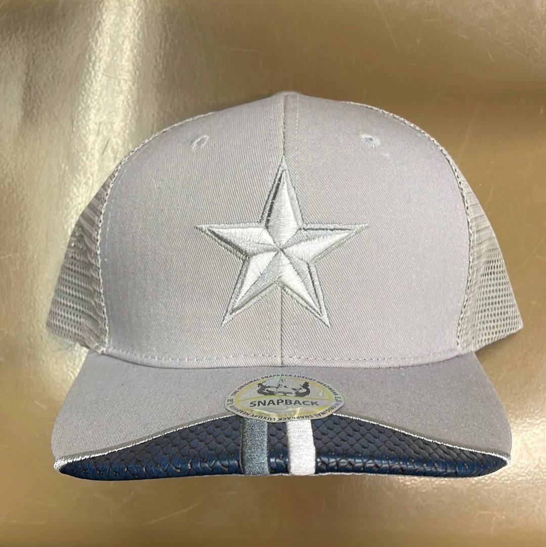 Dallas Navy & White Snap Back Cap 6 Dallas Navy & White Snap Back Cap - Image 4